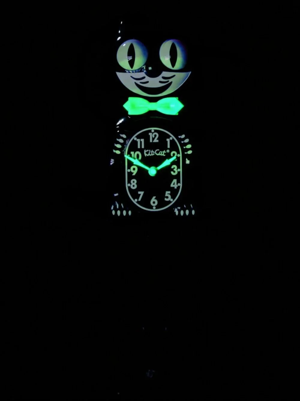 Original Classic Black Kit-Cat Klock Glow Edition